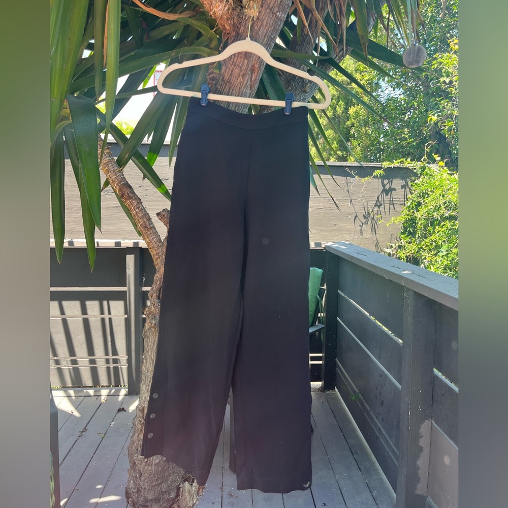 comptoir des cotonniers black pants - never worn